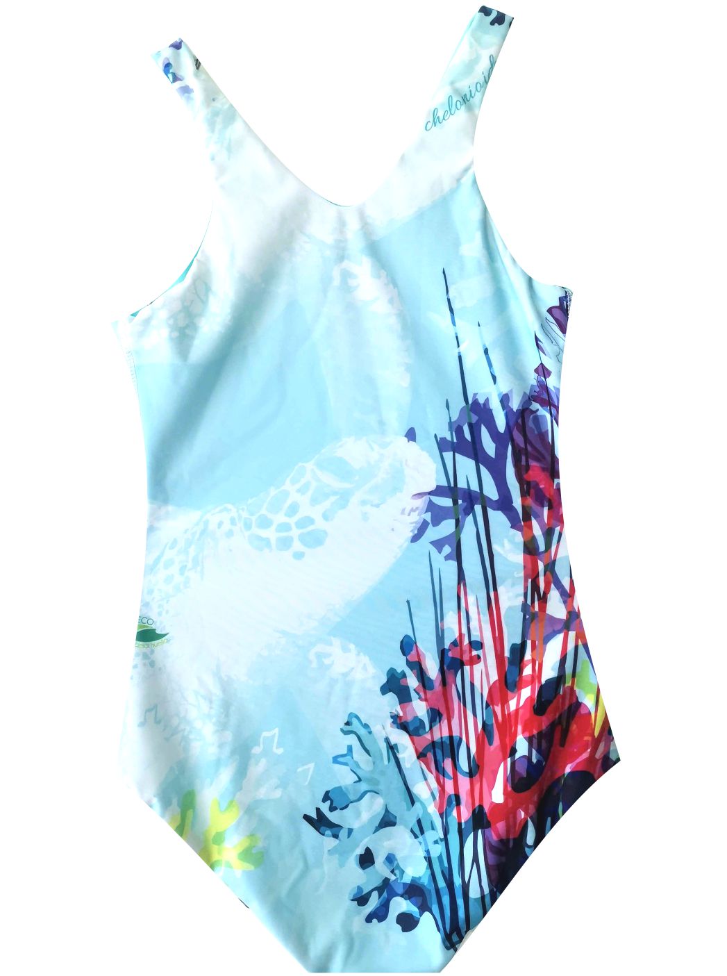 WATERPOLO SWIMSUIT - SWIMMING - SEA TURTLES -