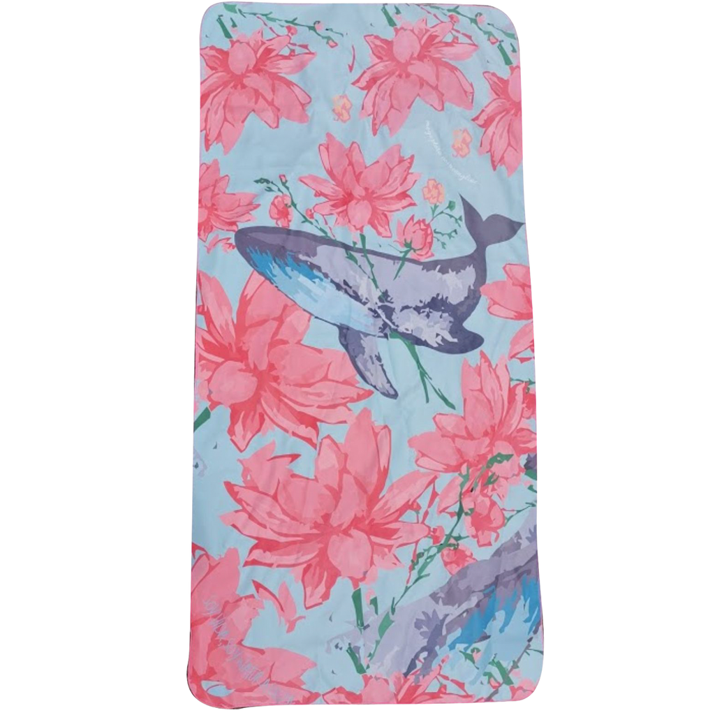 MICROFIBER TOWEL-  WHALE