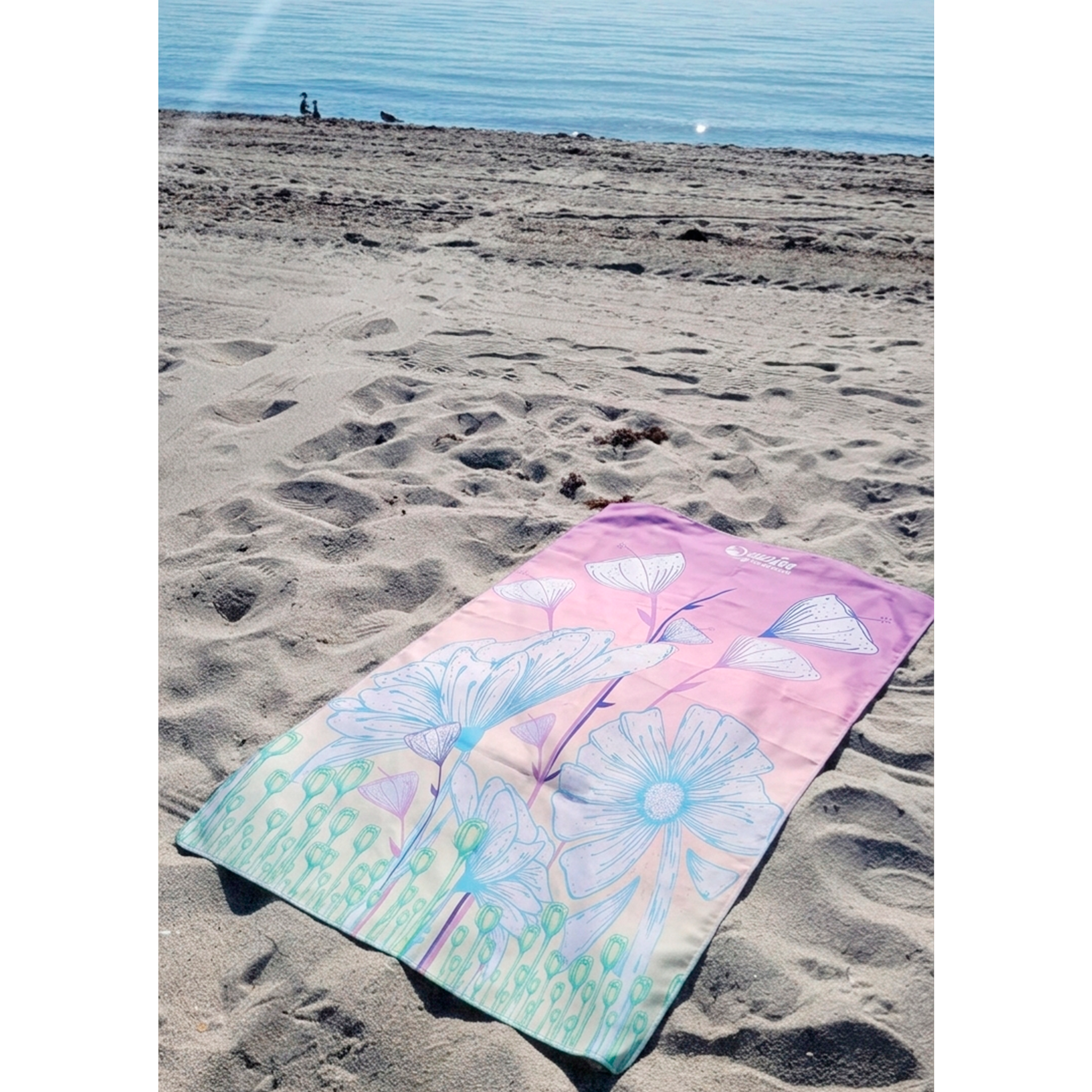 MICROFIBER TOWEL - FLOWERS