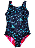 FUNJI GARDEN TO PINK STINGRAY SWIMSUIT - REVERSIBLE 