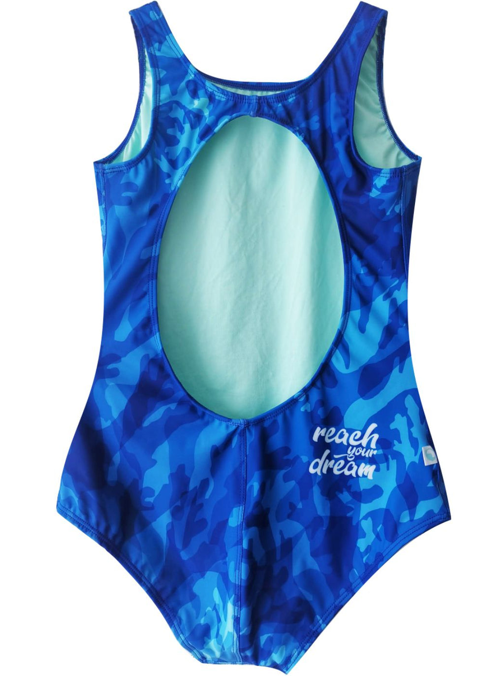 SWIMSUIT MARINE CORAL BLUE - UNDER WATER LIFE