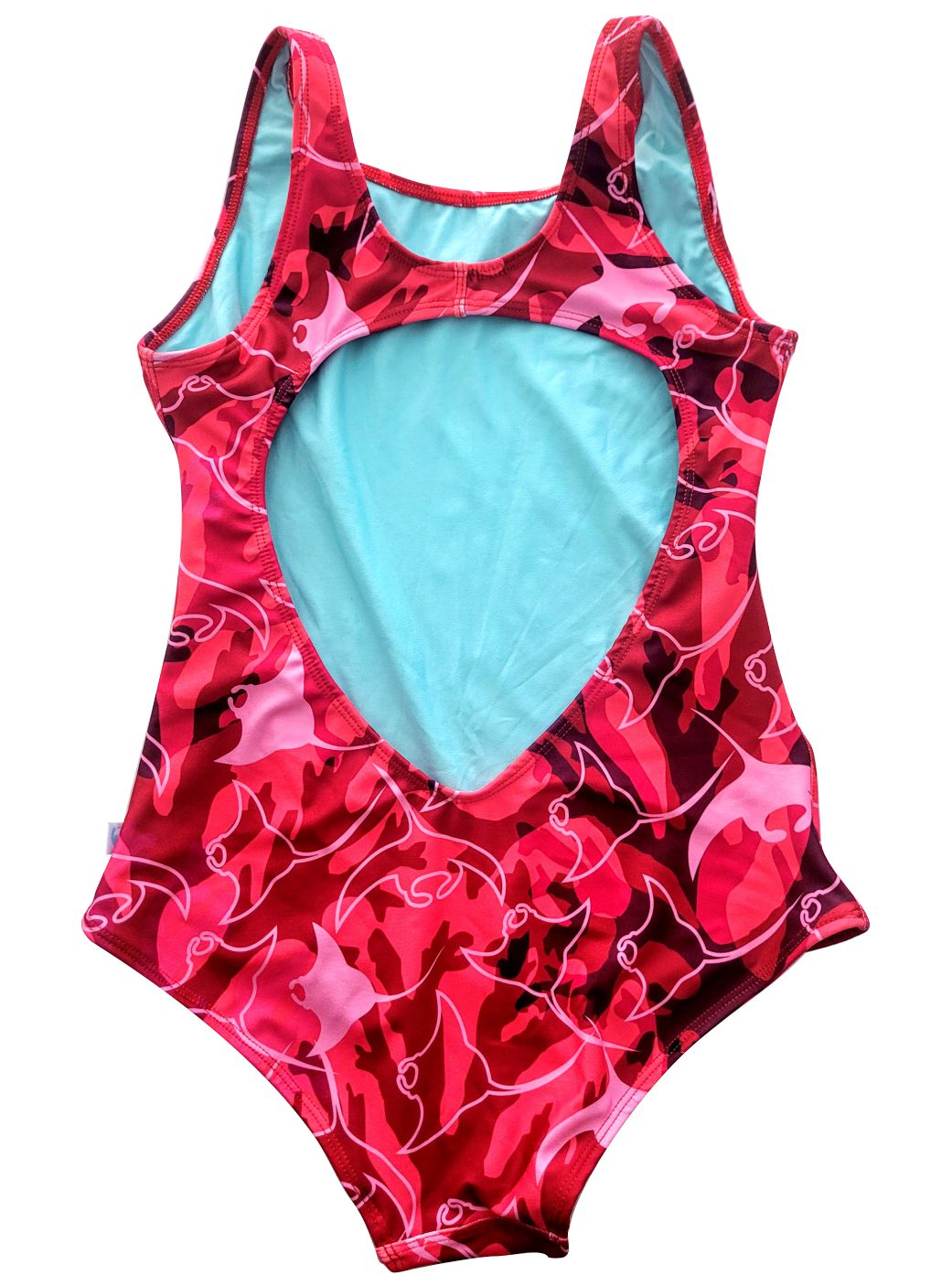 SWIMSUIT - PINK STINGRAY