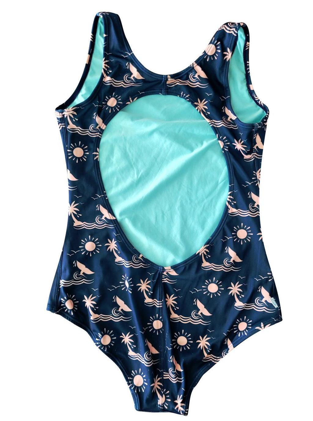 PATTERN BEACH SWIMSUIT 