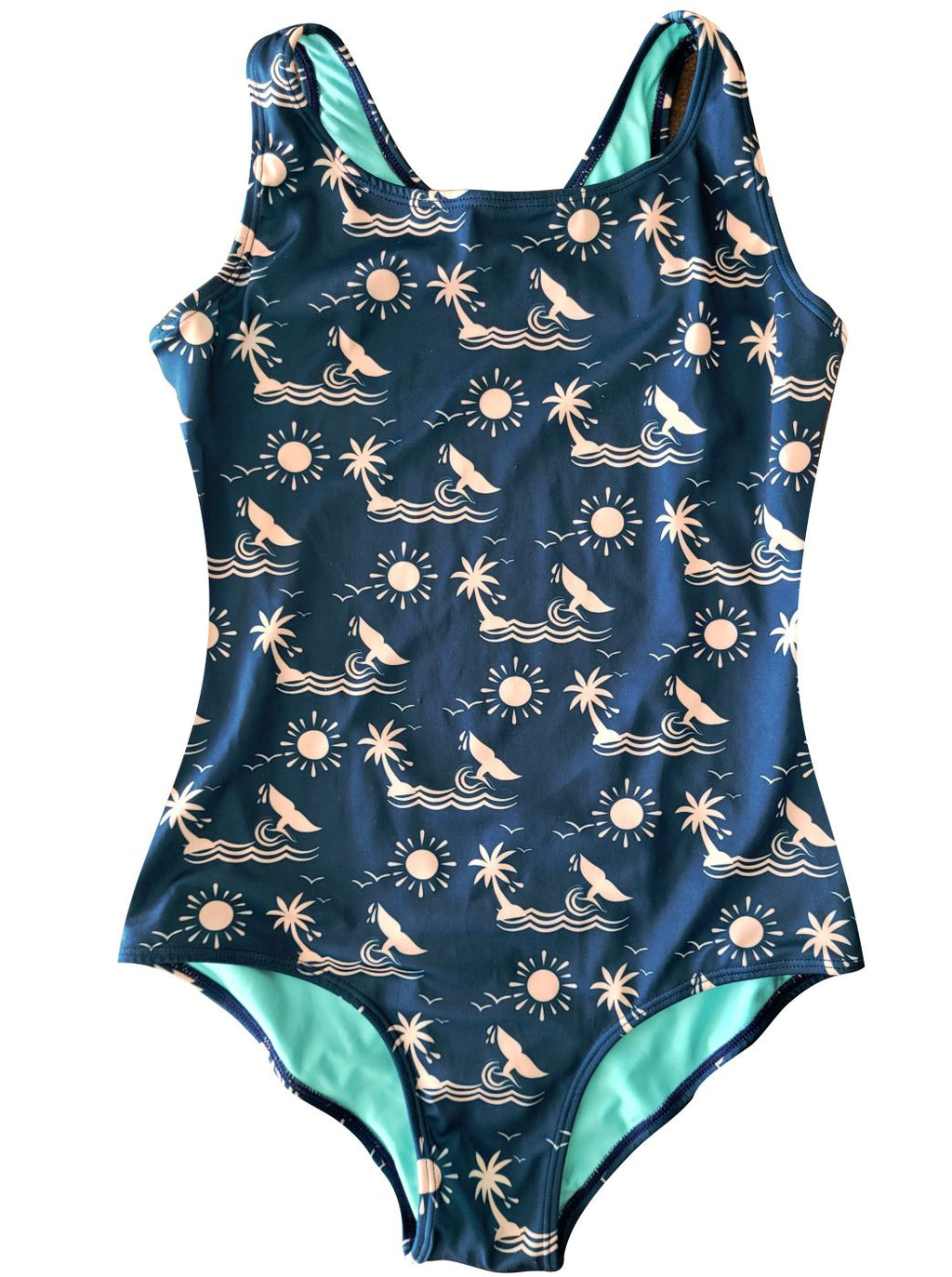 PATTERN BEACH SWIMSUIT 
