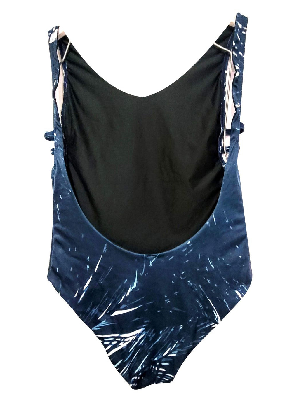 VESTIDO DE BAÑO DESTELLOS DE HOJAS
