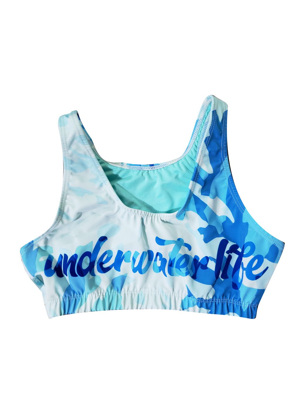 BIKINI TOP - MARINE CORAL LIGHT - UNDERWATER LIFE